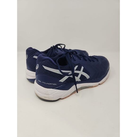 Asics Womens Sneakers Shoes Size 10 Gel Foundation 13 Blue Running Athletic - Picture 8 of 16